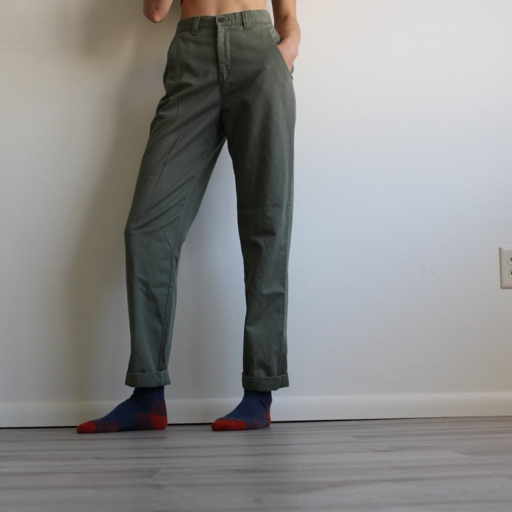 Olive Green Trousers